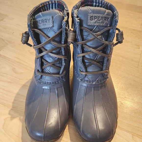 Sperry Quilted Duck Boot - Gray - Picture 2 of 6